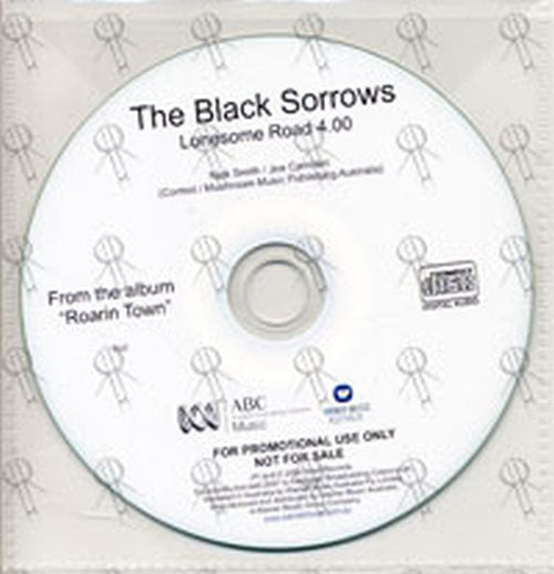 BLACK SORROWS-- THE - Lonesome Road - 1