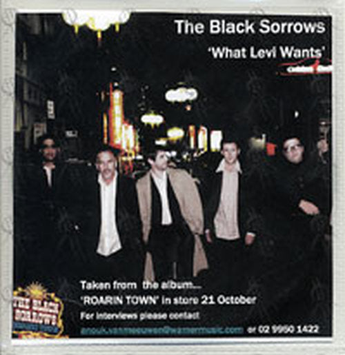 BLACK SORROWS-- THE - What Levi Wants - 1