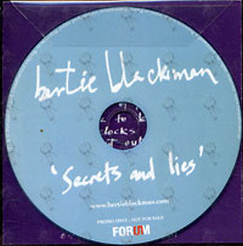 BLACKMAN-- BERTIE - Secrets And Lies - 2