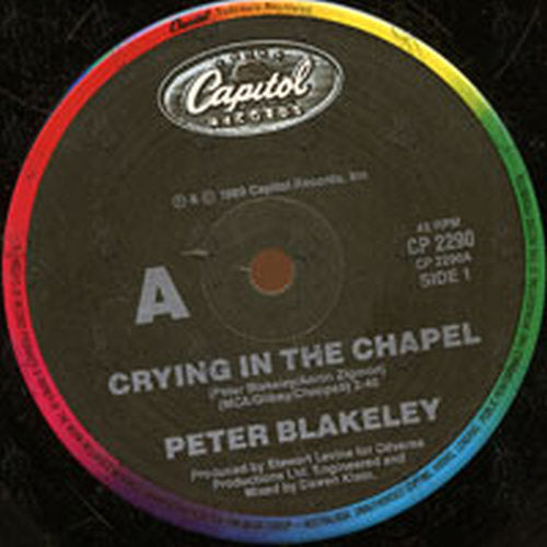 BLAKELEY-- PETER - Crying In The Chapel - 3
