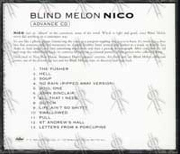 BLIND MELON - Nico - 2