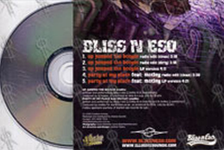 BLISS N ESO - Up Jumped The Boogie - 2