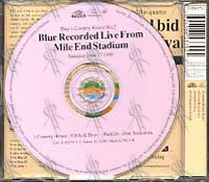 BLUR - Blur's Country House No. 2 - Recorded Live From Mile End Stadium - 2