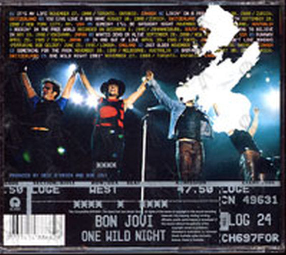 BON JOVI - One Wild Night: Live 1985-2001 - 2