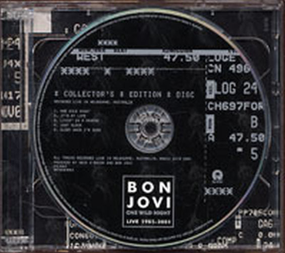 BON JOVI - One Wild Night: Live 1985-2001 - 4