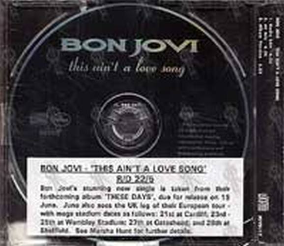 BON JOVI - This Ain&#39;t A Love Song - 2