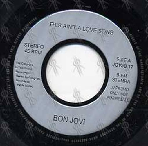 BON JOVI - This Ain't A Love Song - 2