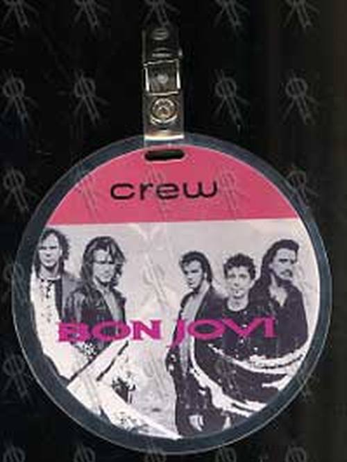 BON JOVI - Tour Crew Laminate - 1