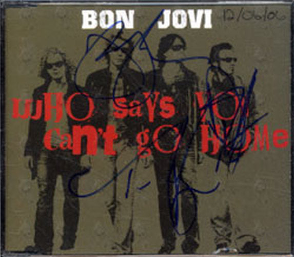 BON JOVI - Who Says You Can&#39;t Go Home - 1