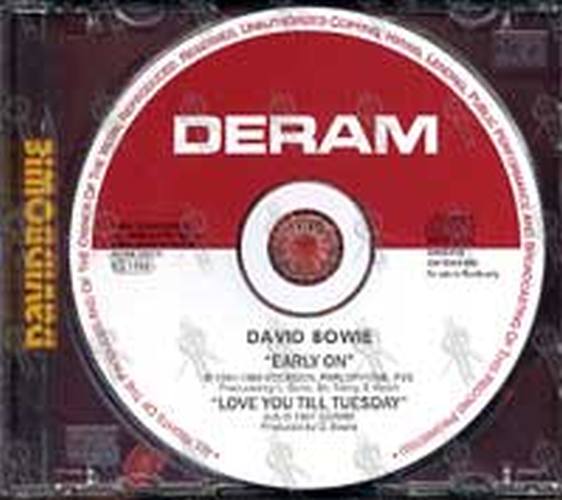 BOWIE-- DAVID - Early On/Love You Till Tuesday - 3