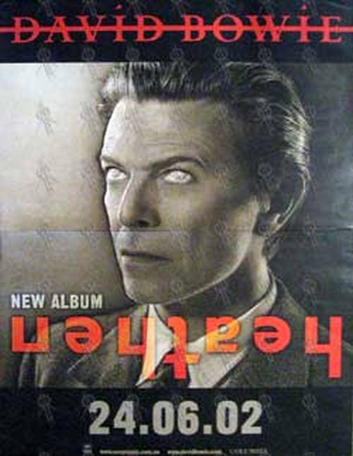 BOWIE-- DAVID - 'Heathen' Album Poster - 1