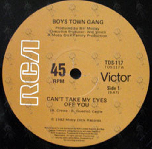 BOYS TOWN GANG - Can&#39;t Take My Eyes Of You - 2
