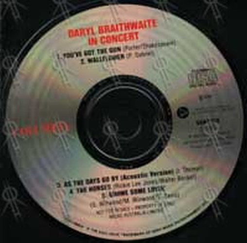 BRAITHWAITE-- DARYL - In Concert - 3