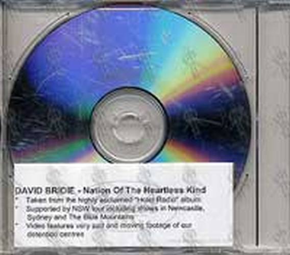 BRIDIE-- DAVID - Nation Of The Heartless Kind - 2