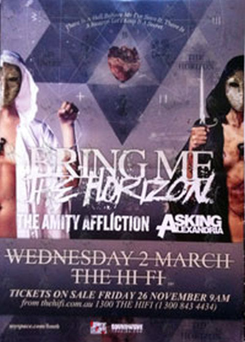 BRING ME THE HORIZON - Wed 2 March @ The Hi-Fi Melbourne 2011 Gig - 1