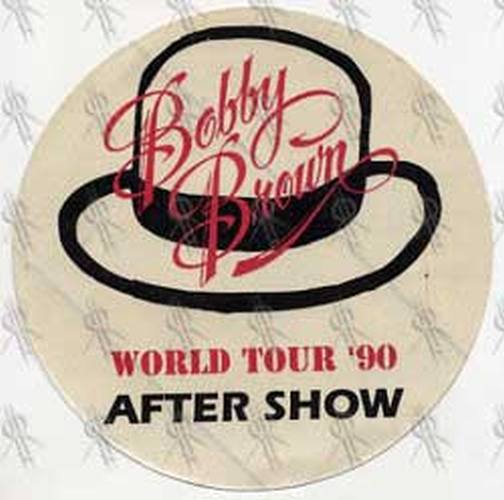 BROWN-- BOBBY - 1990 World Tour After Show Pass - 1