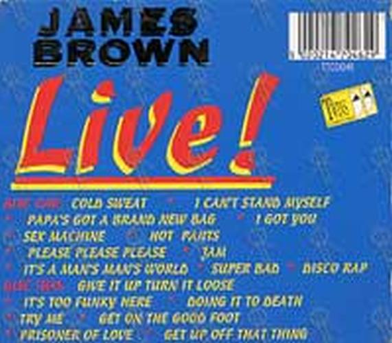 BROWN-- JAMES - Live! - 2