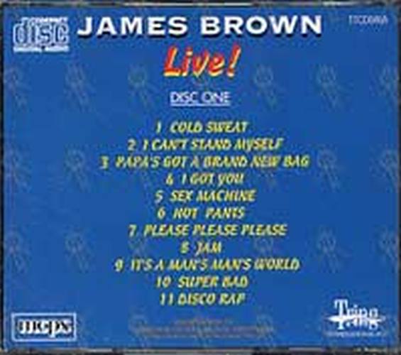 BROWN-- JAMES - Live! - 4