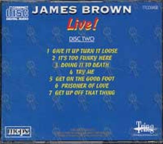 BROWN-- JAMES - Live! - 7