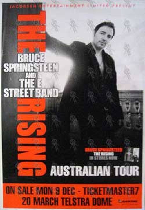BRUCE SPRINGSTEEN AND THE E STREET BAND - &#39;Telstra Dome