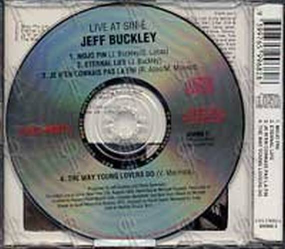 BUCKLEY-- JEFF - Live At Sin-E - 2