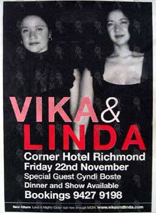 BULL-- VIKA AND LINDA - 'Corner Hotel