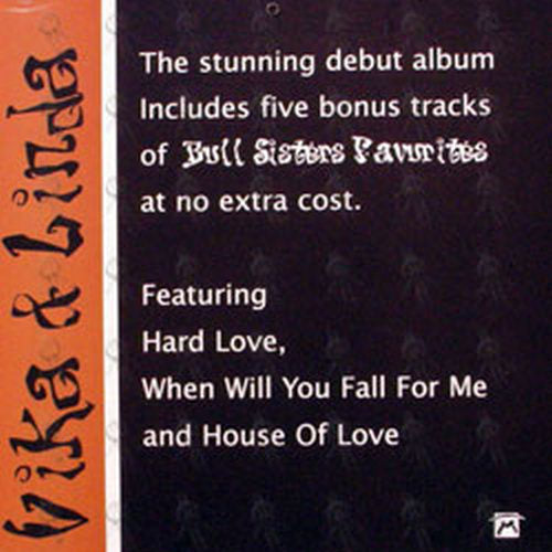 BULL-- VIKA AND LINDA - Debut Album Promo Flat - 2