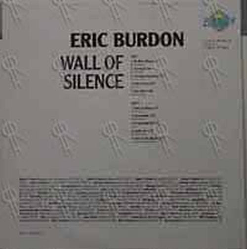 BURDON-- ERIC - Wall Of Silence - 2