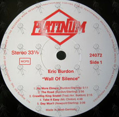 BURDON-- ERIC - Wall Of Silence - 3