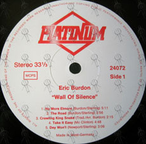 BURDON-- ERIC - Wall Of Silence - 3