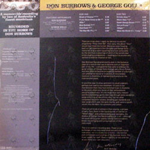 BURROWS & GOLLA - Duo - 2
