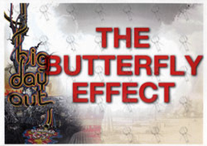 BUTTERFLY EFFECT-- THE - 2009 Big Day Out Dressing Room Laminate - 1