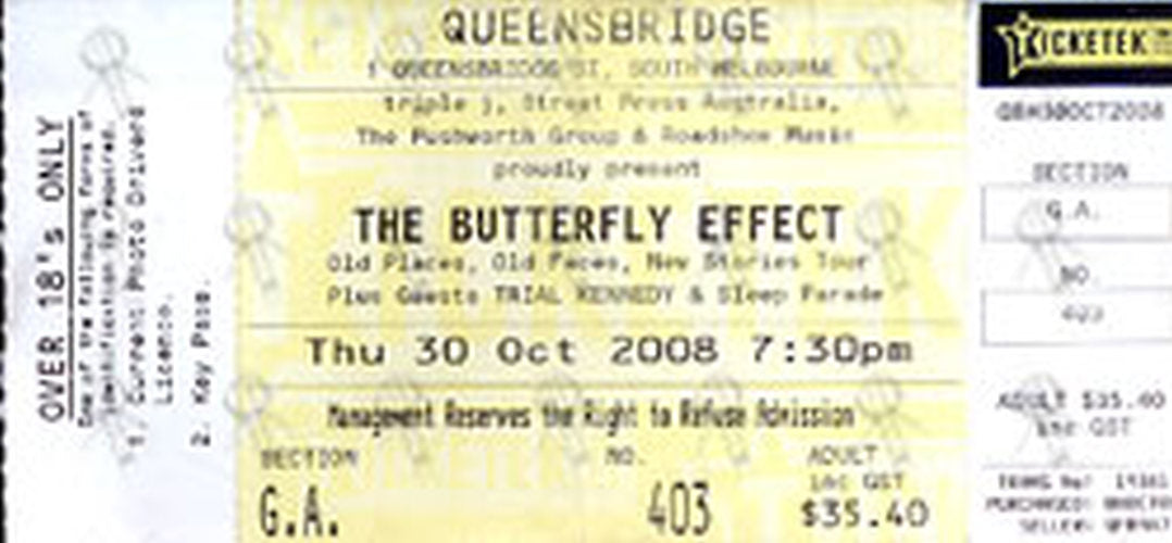 BUTTERFLY EFFECT-- THE - Queensbridge