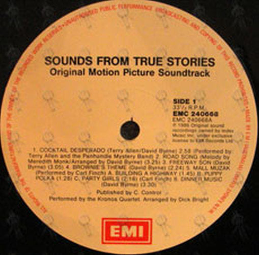 BYRNE-- DAVID - Sounds From True Stories - 3