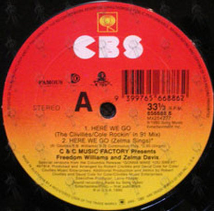 C & C MUSIC FACTORY - Here We Go - 3
