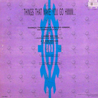 C & C MUSIC FACTORY - Things That Make You Go Hmmm... - 2