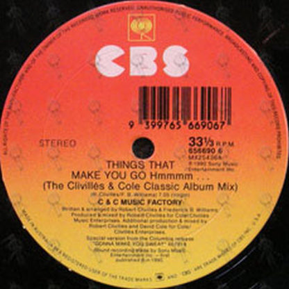 C & C MUSIC FACTORY - Things That Make You Go Hmmmm... - 3