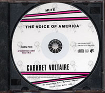 CABARET VOLTAIRE - The Voice Of America - 3