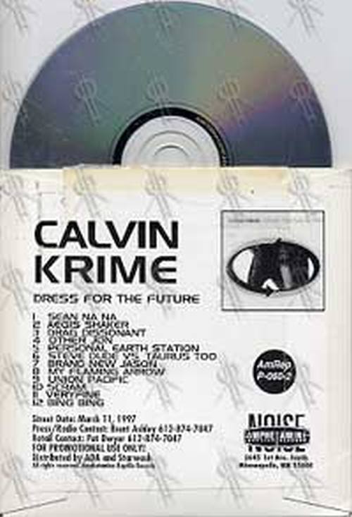 CALVIN KRIME - Dress For The Future - 2