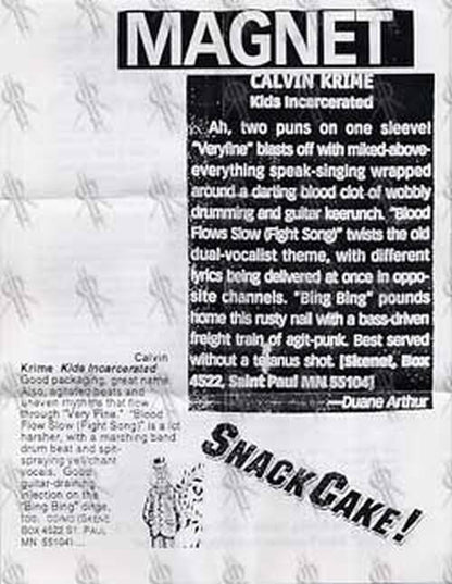 CALVIN KRIME - Dress For The Future - 3
