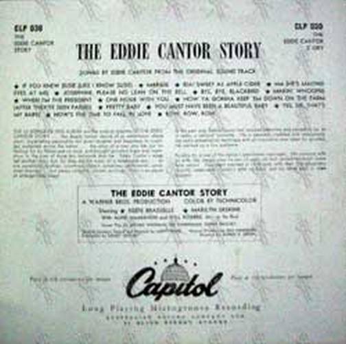 CANTOR-- EDDIE - The Eddie Cantor Story (Soundtrack) - 2
