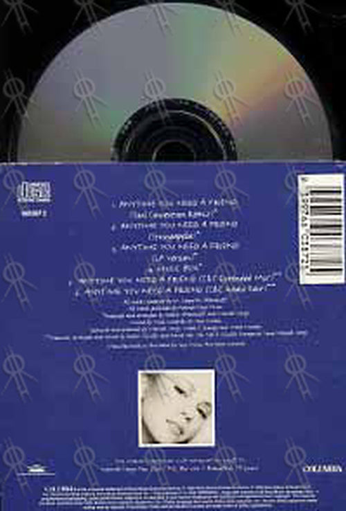 CAREY-- MARIAH - Anytime You Need A Friend - 2