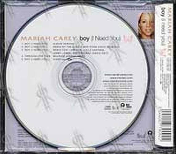 CAREY-- MARIAH - Boy (I Need You) - 2