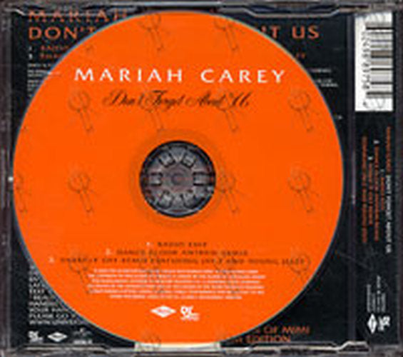 CAREY-- MARIAH - Don&#39;t Forget About Us - 2