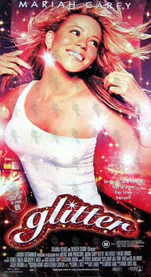 CAREY-- MARIAH - &#39;Glitter&#39; Cinema Poster - 1
