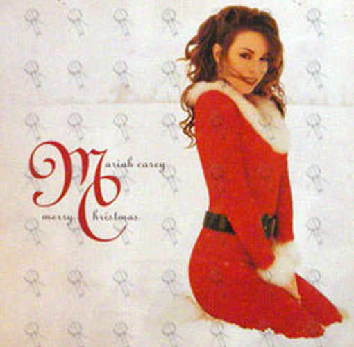CAREY-- MARIAH - Merry Christmas / Lucky Charm Double Sided Promo Flat - 1