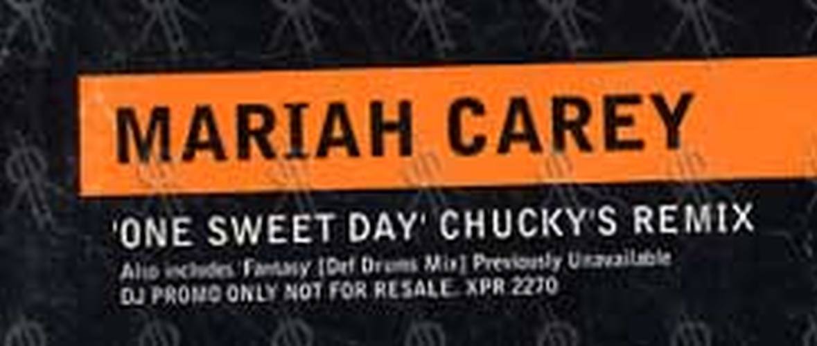 CAREY-- MARIAH - One Sweet Day - 2
