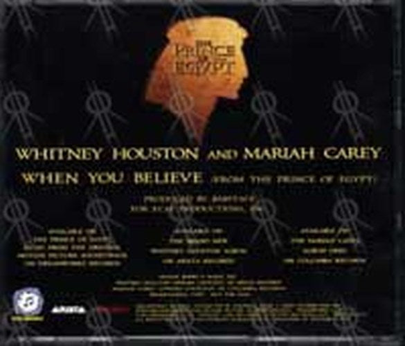 CAREY-- MARIAH|HOUSTON-- WHITNEY - When You Believe - 2