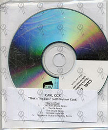 CARL COX|NORMAN COOK (FATBOY SLIM) - That's The Bass (With Norman Cook) - 2