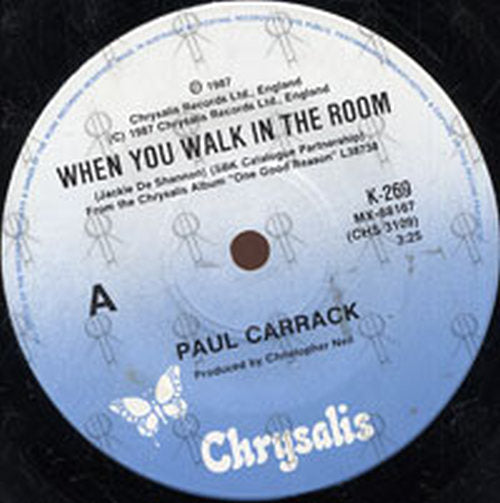CARRACK-- PAUL - When You Walk In The Room - 2